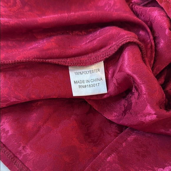 NWT Elegant Red Spaghetti Strap Dress - Picture 9 of 10